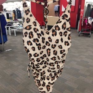 Leopard print Target one piece!